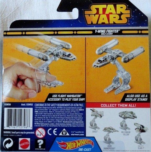 Hot Wheels "Звездные войны"Y-WING FIGHTER