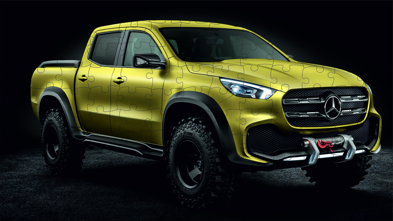 Пазлы, пластиковые из акрила "Mercedes-Benz Concept X-CLASS" №4 - фото 4 - id-p46018999