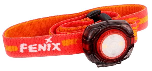 Фонарь FENIX Мод. HL-05 красный (8лм)(светодиод: White LED + Red LED)(13г.)(от 2шт.CR2032) R34209