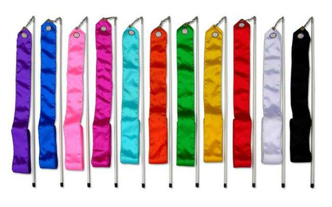 Лента 4 м. с палочкой гимнастическая для начинающих Россия