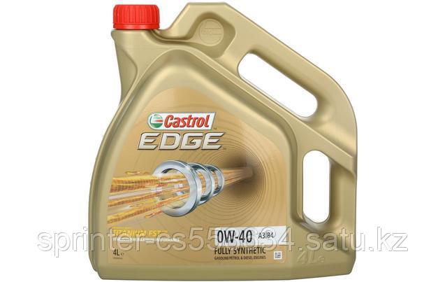 Моторное масло CASTROL EDGE 0w30 4 литра