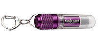 Фонарь FENIX Мод. CL05 фиолетовый (8лм)(светодиод: 3 цвета)(12,8г.)(от 1шт.AAA) R34047, фото 1