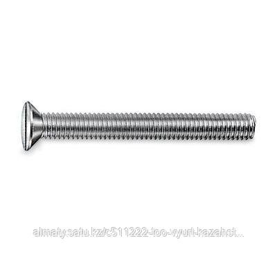 Винт DIN963-4.8-(A2K)-M6X25
