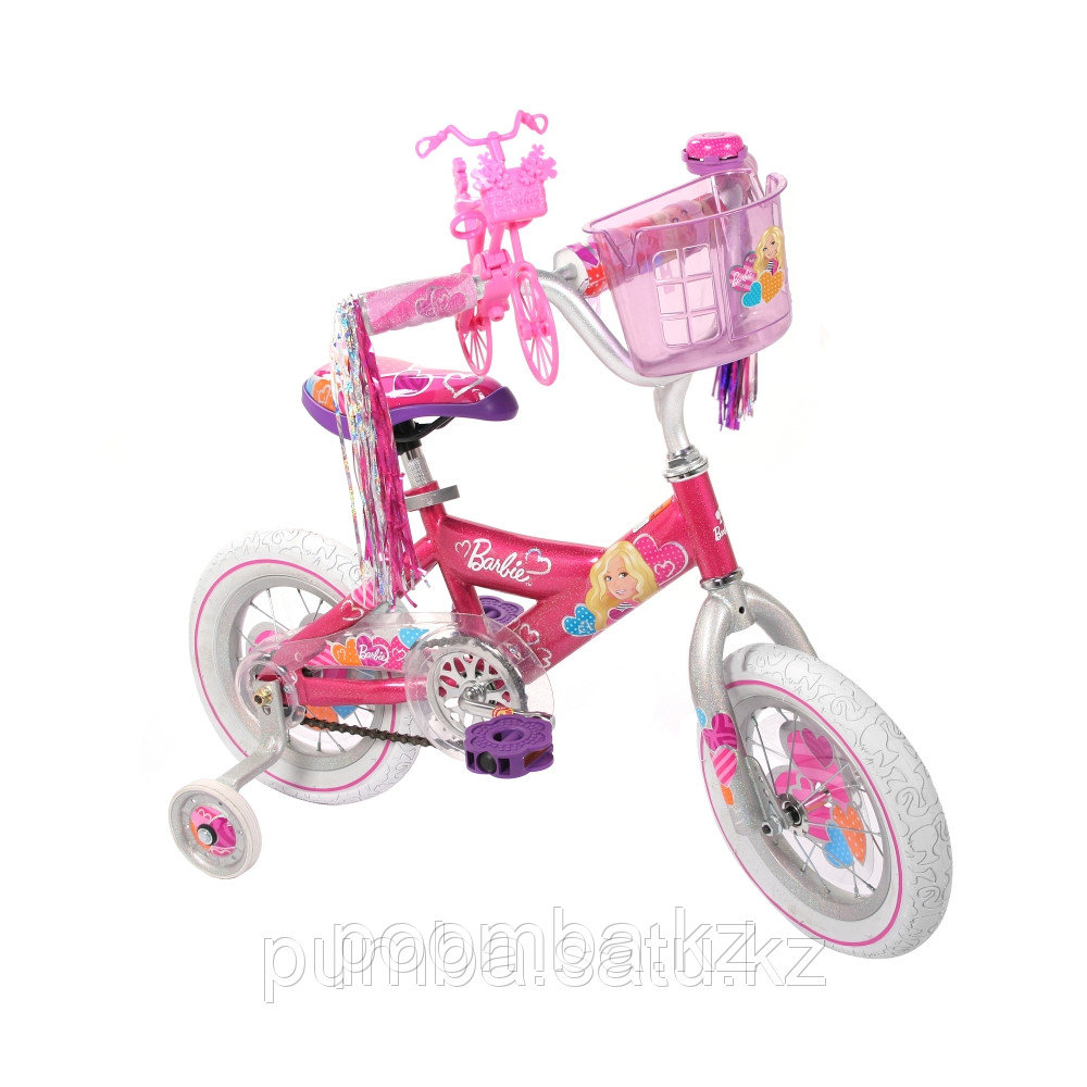 Детский велосипед 12" с символикой Барби Barbie
