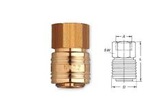 Пневмомуфта с внутр. резьбой R 1 / 2 "