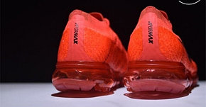 Кроссовки Nike Air Vapor Max 2018 красные, фото 2