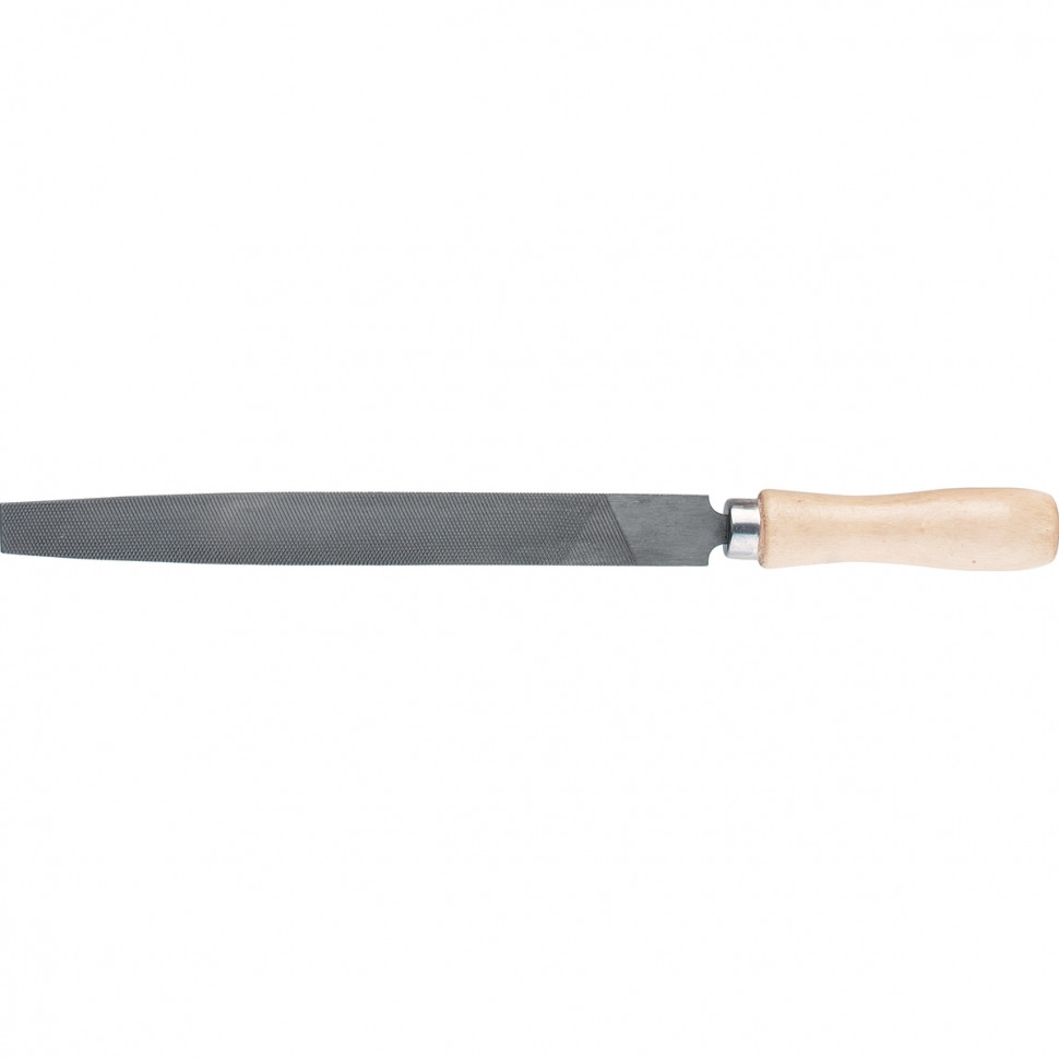 Напильник 150 мм. плоский деревянная ручка СИБРТЕХ 16223 (002) - фото 1 - id-p46042647