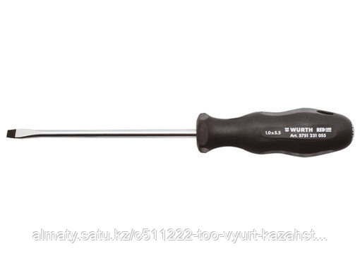 Отвертка SL 1,2X6.5X150