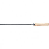 Напильник 200 мм. круглый деревянная ручка 16126 (002)
