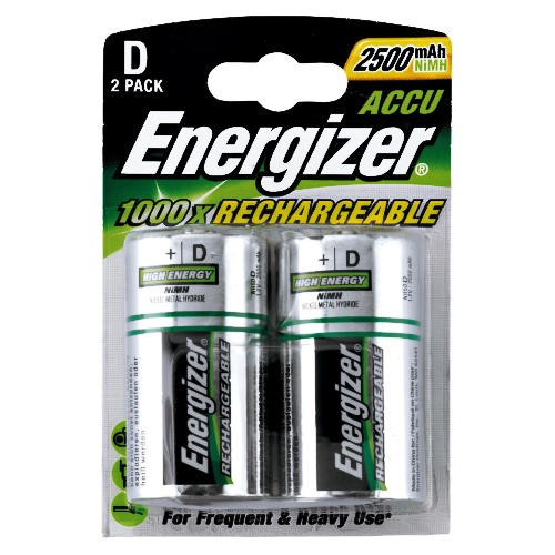 Аккумулятор Energizer D 2500 мАч