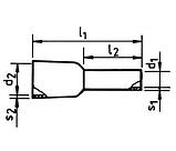 Контактный наконечник 1.0х8 {100шт.}, фото 2