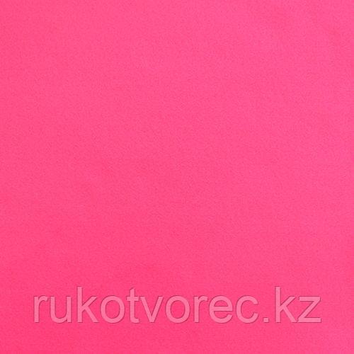 Фетр 30х30см*1мм (100% полиэстер) 4шт (23054 ярко-розовый)