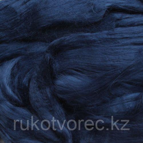Шерсть для валяния вискоза 100%, 50 гр. (3600 синий) - фото 1 - id-p46048677