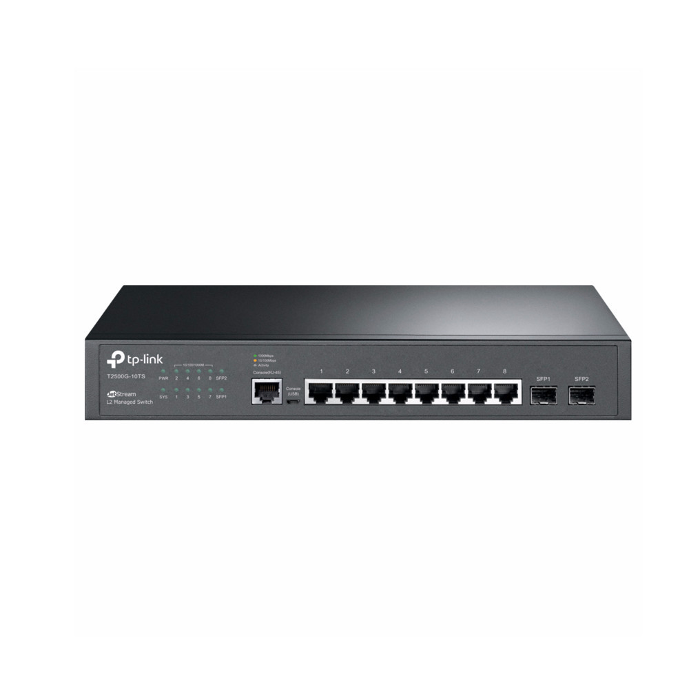 10-портовый коммутатор TP-Link T2500G-10TS