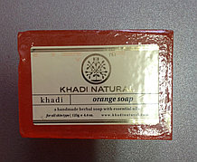 Натуральное мыло "Апельсин" Кхади, 125 грамм