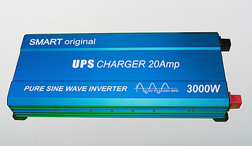 Инвертор 12 220 чистый синус Smart 3000W с функцией зарядки и UPS