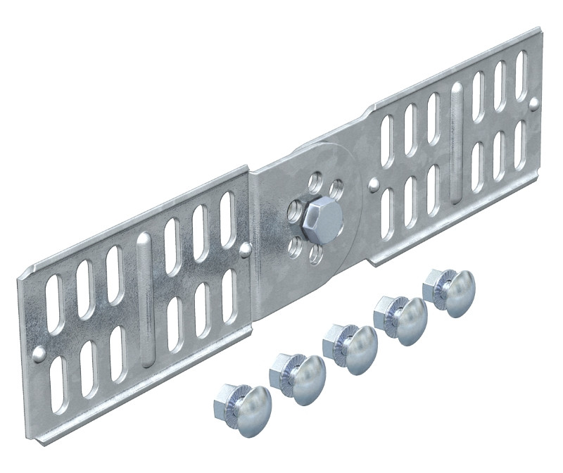 Шарнирный соединитель кабельного листового лотка 60x260 мм RGV 60 FS