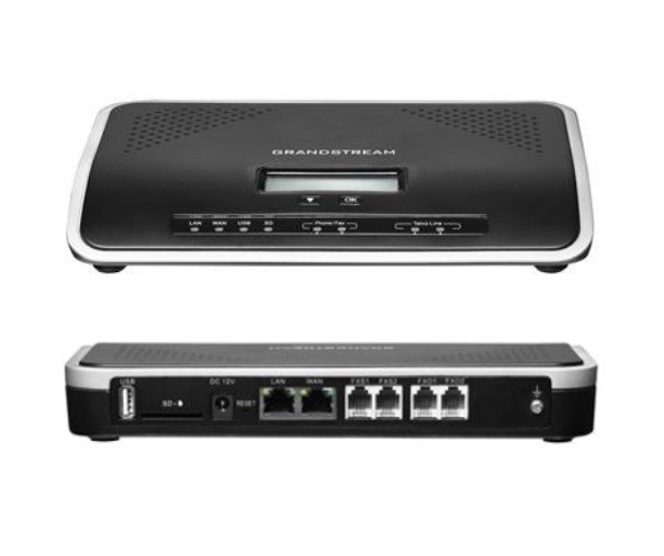 Grandstream UCM6202 IP-ATC 2хFXS, 2xFXO, 1xWAN, 1xLAN