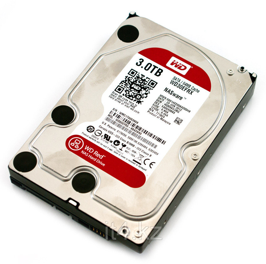 Жесткий диск WD Original SATA-III 3Tb WD30EFRX 64Mb 3.5"