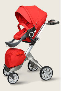 Детская коляска Dsland 2 в 1 V6 Red