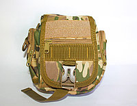 Сумка набедренная тактическая, 20 см, камуфляжная