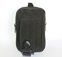 Сумка набедренная тактическая, 18 см, черная