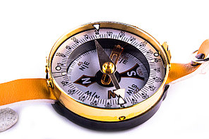 Компас Адрианова наручный армейский RS50 в латунном корпусе