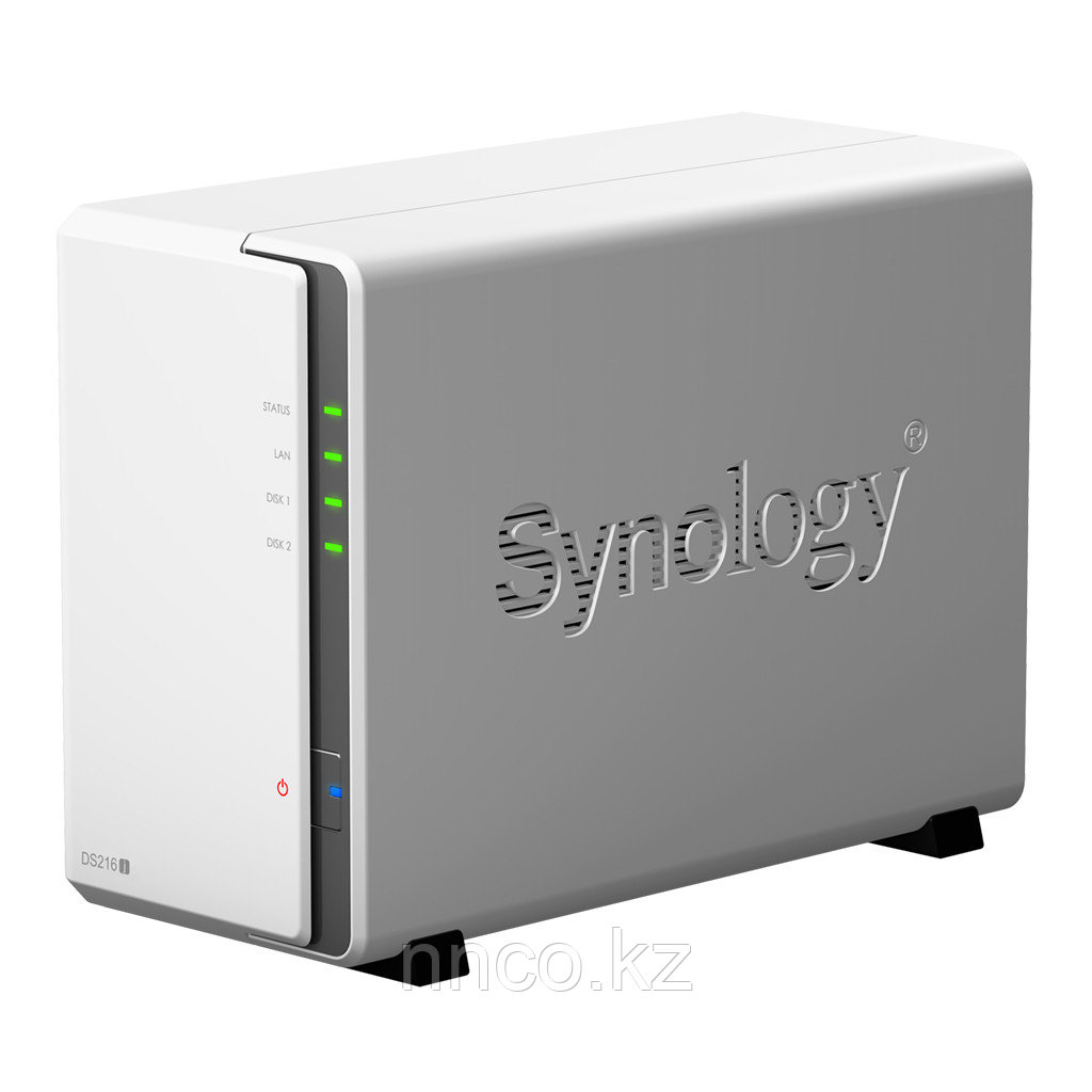 Synology DS216j 2xHDD NAS-сервер для дома и бизнеса