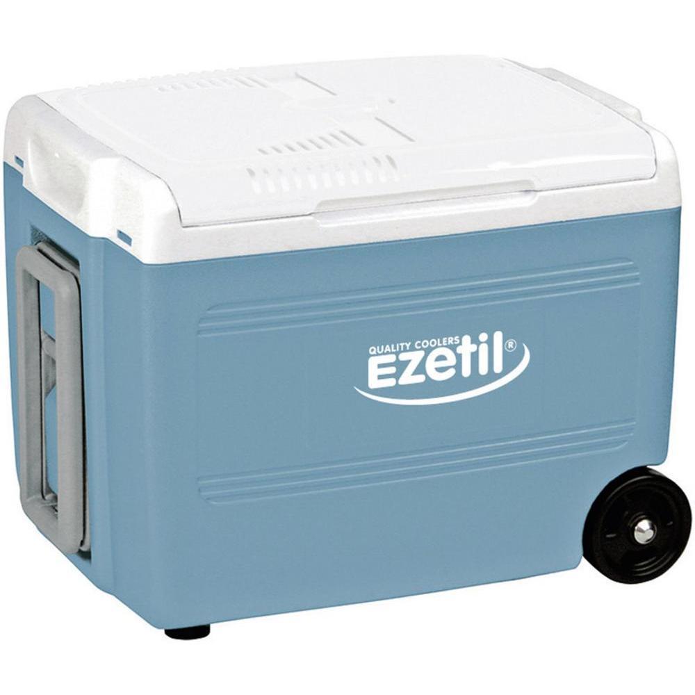 Холодильник EZETIL E-40M (40л.)(Delta T=17ºС)(12/230V)-синий/белый R 30445