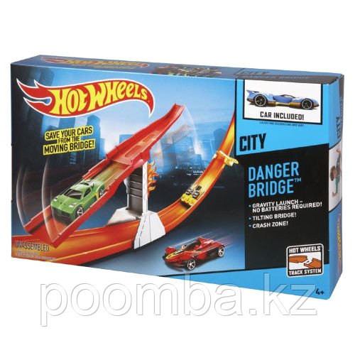 Hot Wheels трек "Опасный мост"