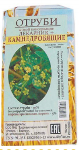 Отруби «Лекарник плюс - камнедробящие» (с мареной красильной) 150 гр