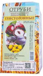 Отруби «Лекарник плюс - глистогонные» (лесной орех, пижма) 150 гр
