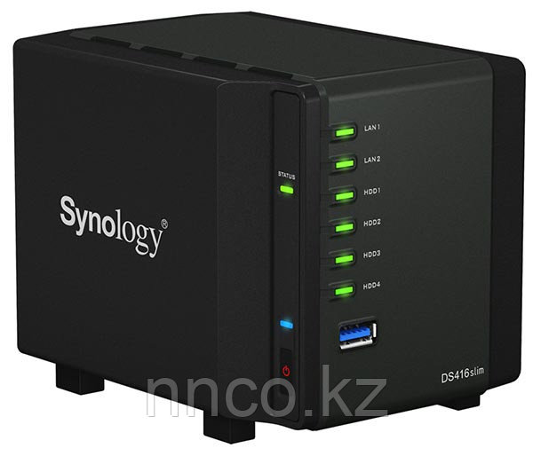 Synology DS416slim 4x2,5"HDD NAS-сервер Бесшумный для дома и бизнеса NEW - фото 3 - id-p46082200