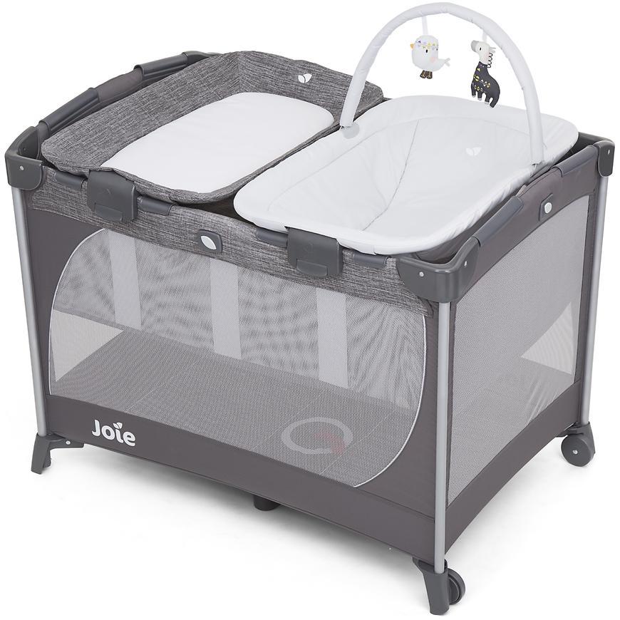 Манеж Joie Playard Commuter Change and Snooze Linen Gray