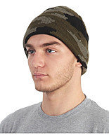 Шапка трикотажная камуфлированная