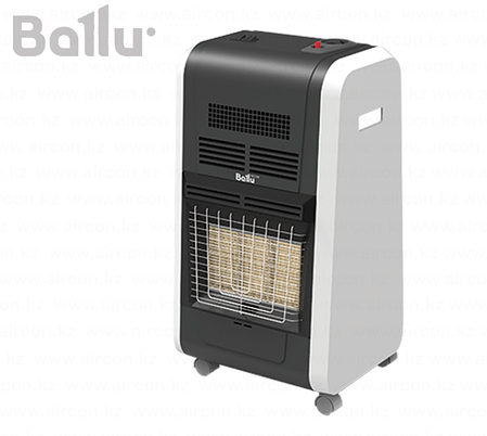 Ballu BIGH-55 F: Газовый инфракрасный обогреватель + электрический тепловентилятор, фото 2