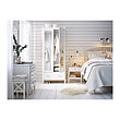 Кровать каркас ТИССЕДАЛЬ белый 160х200 Лурой ИКЕА, IKEA, фото 2