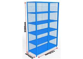 Стеллаж для спортивного инвентаря закрытого типа