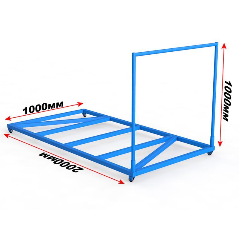Тележка для перевозки гимнастических матов