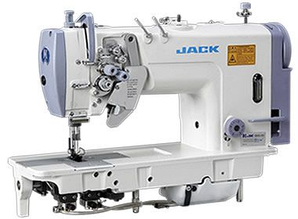 Двухигольная швейная машина челночного стежка JACK JK-58750B-005C