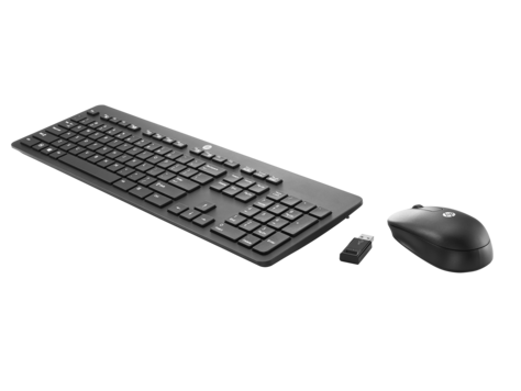 HP беспроводная клавиатура и мышь комплект slim (N3R88A6)