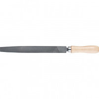 Напильник, 300 мм, плоский, деревянная ручка СИБРТЕХ 16232 (002)