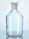 Бутыль DURAN Group 500 мл, NS24/29, узкогорлая, с пробкой, бесцветное силикатное стекло
