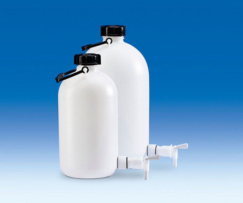 Бутыль VITLAB для хранения с краном, 50 л, PE-HD - фото 1 - id-p46131381