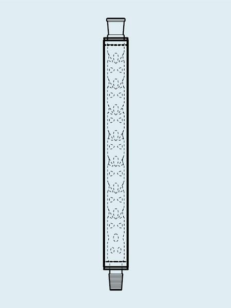 Дефлегматор ёлочный DURAN Group NS24/29, длина 450 мм, стекло - фото 2 - id-p46132344
