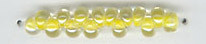 Бисер Drops 8/0 (~3мм) (38686) прозрачный с цветным центром, 50гр Preciosa