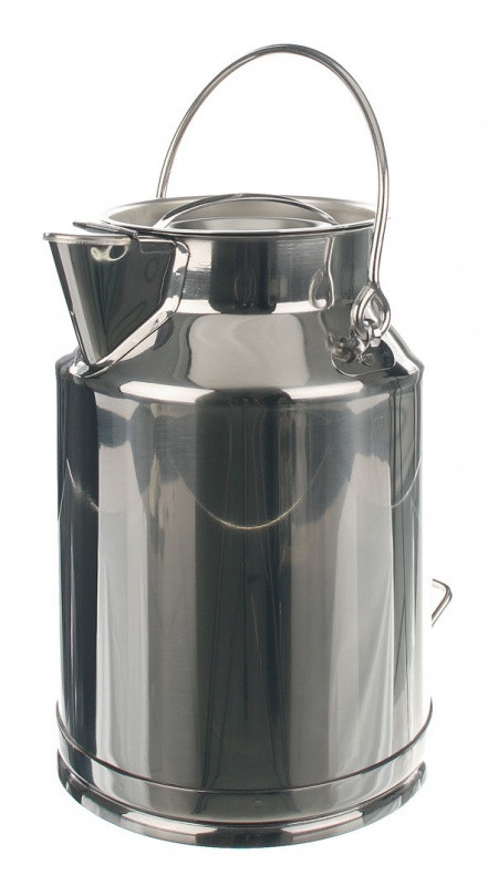 Контейнер Bochem переносной с ручкой и сливным носиком, 20 л, нержавеющая сталь - фото 1 - id-p46133614