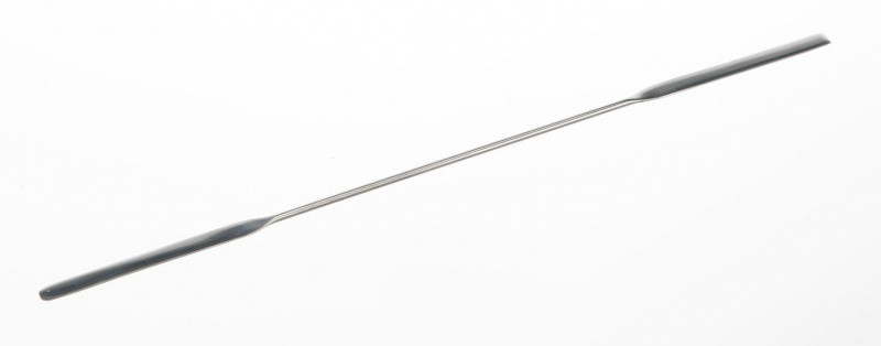 Микрошпатель Bochem двухсторонний, длина 100 мм, ширина 3 мм, нержавеющая сталь - фото 1 - id-p46134651