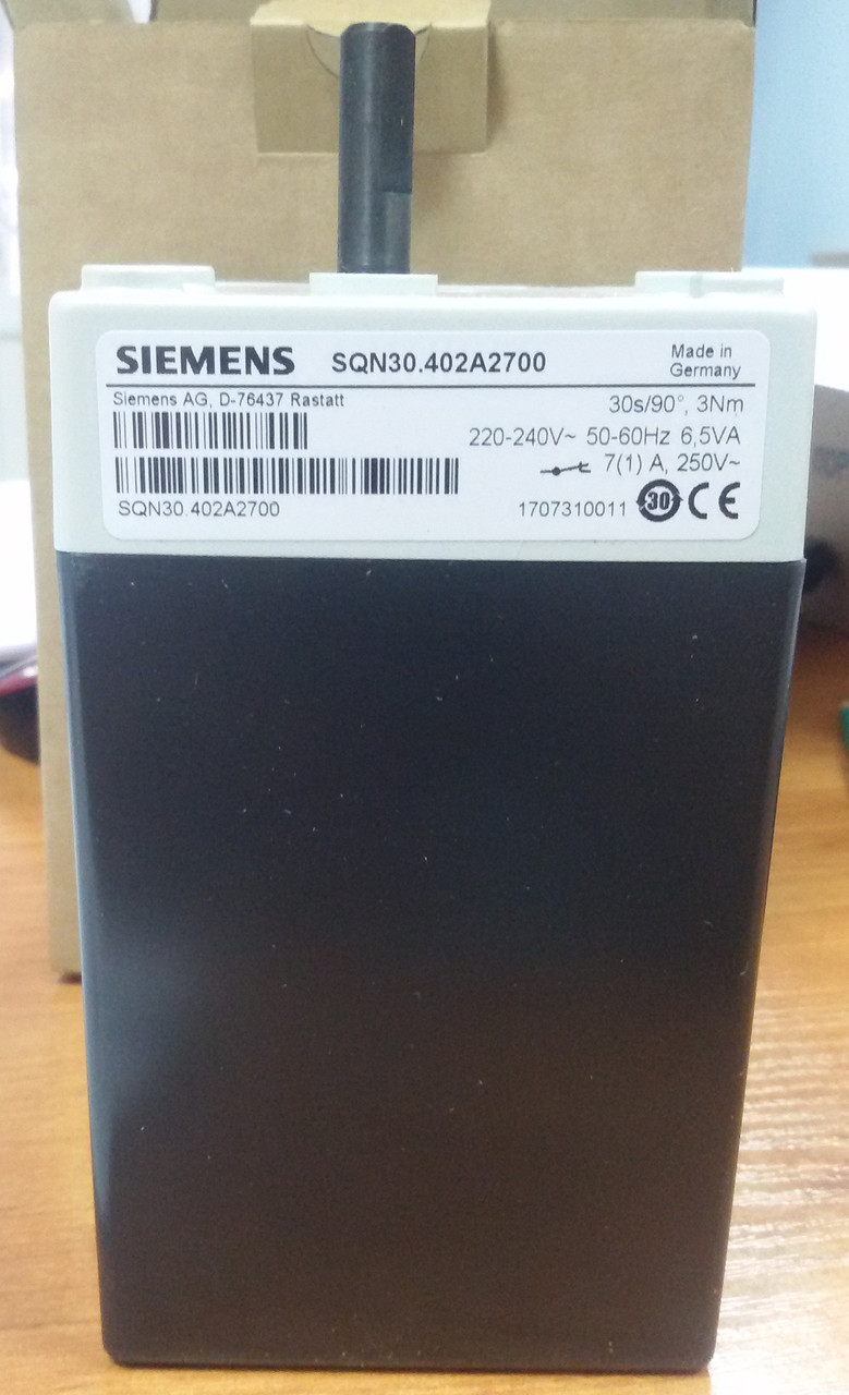 Привод Siemens SQN 30.402A2700 - фото 1 - id-p46148537