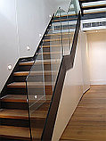 Стеклянные ограждения для лестниц, фото 2